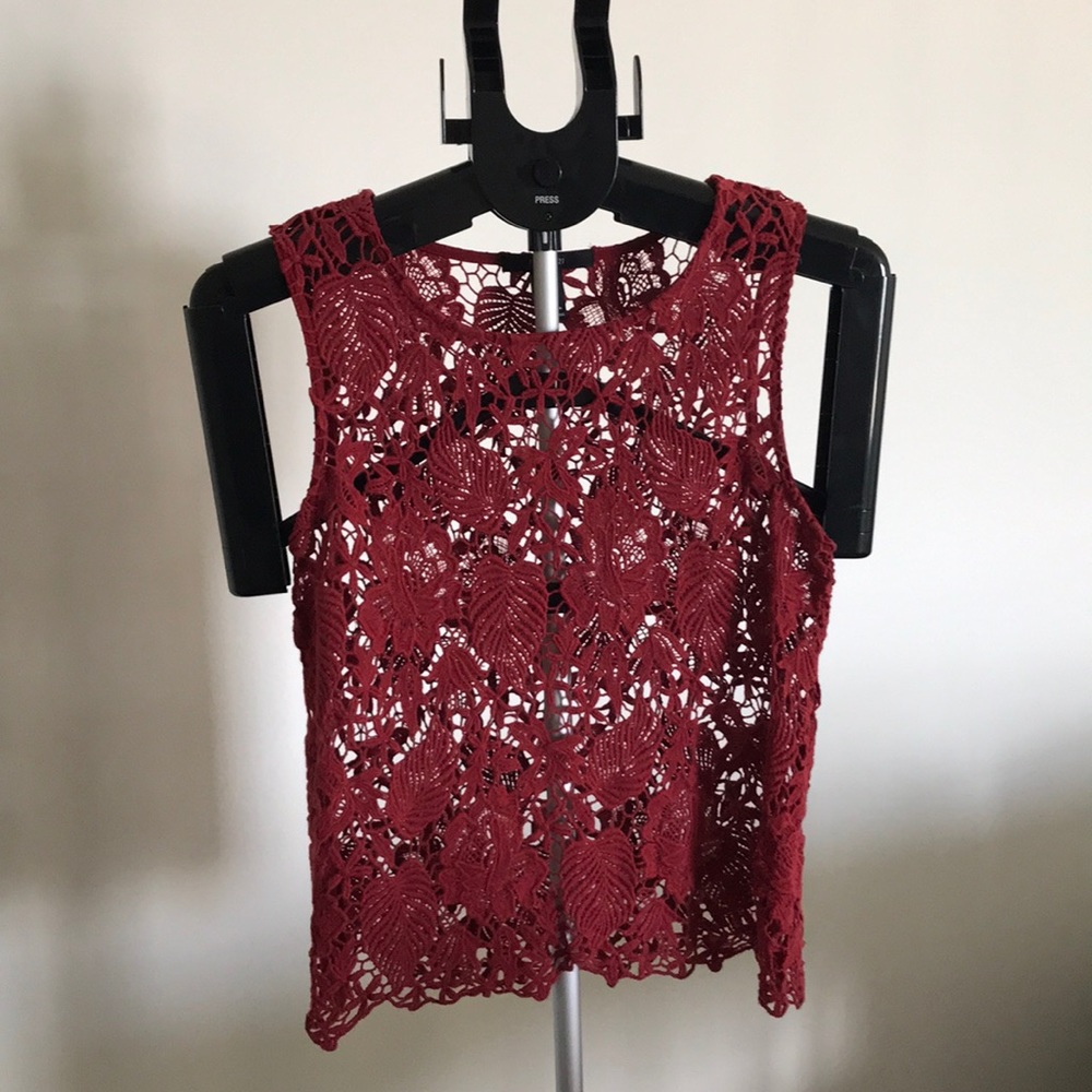 Floral and Leaf Tank